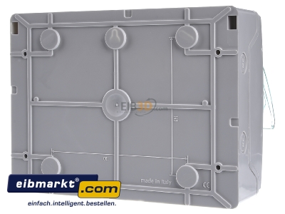 Back view Schneider Electric 13444 Surface mounted distribution board 200mm 
