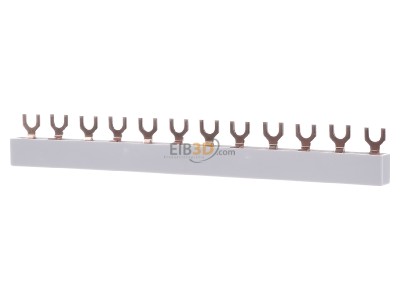 Back view Eaton EVG-3P+3N/12MODUL Phase busbar 4-p 10mm 210mm 
