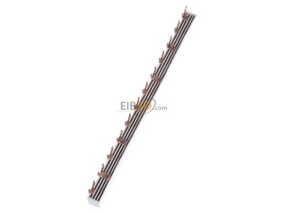 View top right Eaton EVG-3P+3N/12MODUL Phase busbar 4-p 10mm² 210mm 
