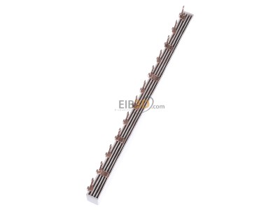 View top right Eaton EVG-3P+3N/12MODUL Phase busbar 4-p 10mm 210mm 
