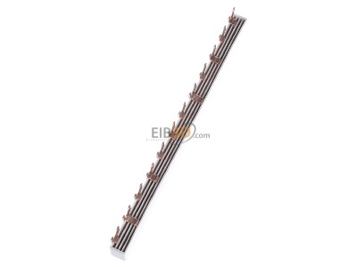 View top right Eaton EVG-3P+3N/12MODUL Phase busbar 4-p 10mm 210mm 
