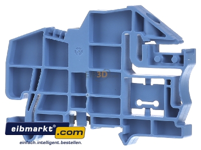 Frontansicht Hager KW1HC Halter f.N-Sammelsch.10x3mm 