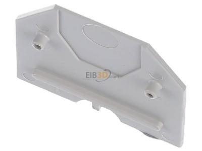 Ansicht oben hinten Hager KWE01G Endplatte f.KXA02LH+KXA04LH 