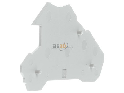 Ansicht rechts Hager KWE20G Endplatte f.KYA02 I2/I3/I4/I5 