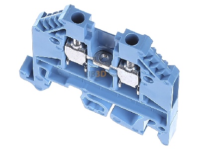 Ansicht oben vorne Hager KXA02NH Reihenklemme f.Neutralleit 2,5qmm 800V 24A 