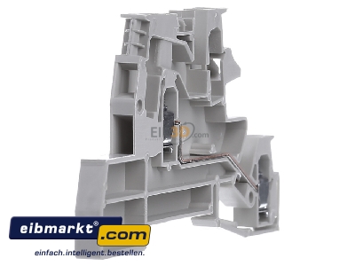 Ansicht links Hager KXA04I5 Installationsklemme 4qmm 1xDurchg. L 