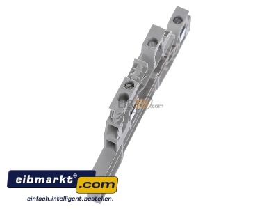 Ansicht oben links Hager KXA04I5 Installationsklemme 4qmm 1xDurchg. L 