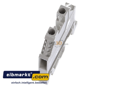 Ansicht oben rechts Hager KXA04LH Reihenklemme f.Phasenleit 4qmm 800V 32A 