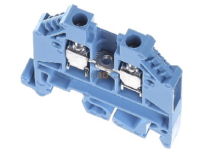 Ansicht oben vorne Hager KXA04NH Reihenklemme f.Neutralleit 4qmm 800V 32A 