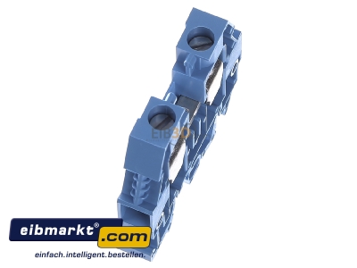Ansicht oben links Hager KXA10N Reihenklemme f.Neutralleit 10qmm 400V 57A 