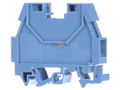Ansicht hinten Hager KXA16N Reihenklemme f.Neutralleit 16qmm 400V 76A 