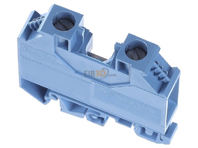 Ansicht oben hinten Hager KXA16NH Reihenklemme f.Neutralleit 16qmm 1000V 71A 