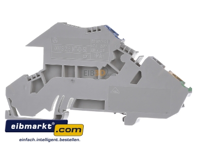 Ansicht hinten Hager KYA02I3 Installationsklemme 2,5qmm Durchg L/N-Tr 