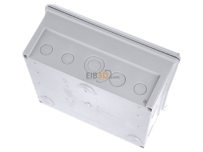 Ansicht oben hinten Hager VE110PN Vector IP65 10PLE UV-stabil LE 