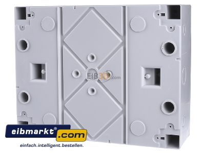 Back view Striebel&John M65W112TN2 Surface mounted distribution board 250mm - 
