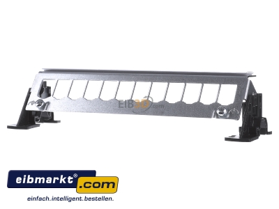 Front view Hager FZ12MMO Patch panel copper 
