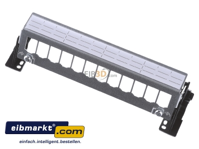 View up front Hager FZ12MMO Patch panel copper 
