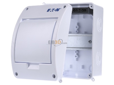 Front view Eaton BC-O-1/5-TW-ECO Surface mounted distribution board 
