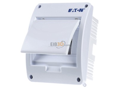 Frontansicht Eaton BC-U-1/5-TW-ECO Kleinverteiler UP mit weier Tr 