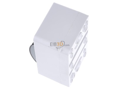 Ansicht oben rechts Eaton MINI-3-T Mini Kleinverteiler IP30 1-reihig 3 TE 