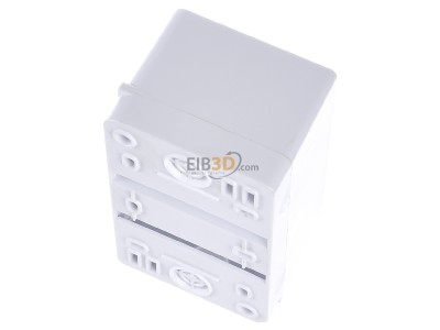 Ansicht oben hinten Eaton MINI-3-T Mini Kleinverteiler IP30 1-reihig 3 TE 