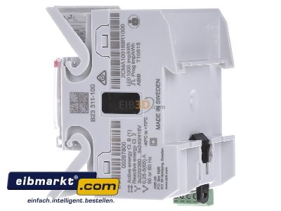 View on the right ABB Stotz S&J 2CMA100168R1000 Direct kilowatt-hour meter 5A
