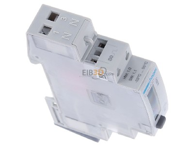 View top left Hager ECP140D Direct kilowatt-hour meter 40A 
