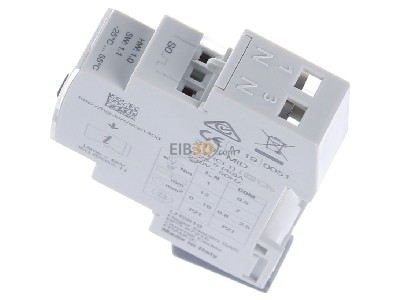 View top right Hager ECP140D Direct kilowatt-hour meter 40A 
