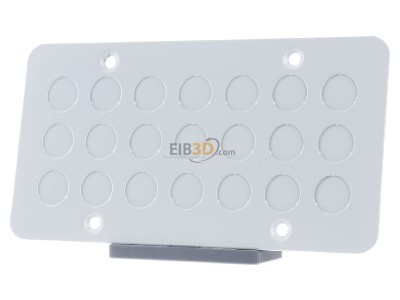 Front view Striebel & John CZF12 Gland plate for enclosure 
