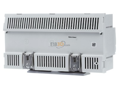 Ansicht hinten Hager TYMS620D Schalt-/Jalousieaktor 20/10fach KNX Secure, 16A, C-Last 
