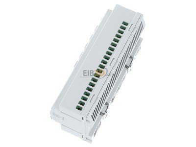Ansicht oben rechts Hager TYMS620D Schalt-/Jalousieaktor 20/10fach KNX Secure, 16A, C-Last 