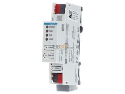 Frontansicht Hager TYFS130 Linien-/Bereichkoppler KNX Secure 