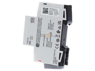Ansicht rechts Hager TYFS130 Linien-/Bereichkoppler KNX Secure 