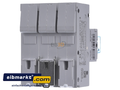 Back view Hager HTN380E Selective mains circuit breaker 3-p 80A
