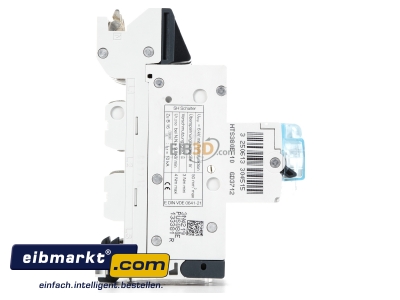 View on the left Selective mains circuit breaker 3-p 80A HTS380E Hager HTS380E
