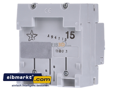 Back view Doepke DFS4 040-4/0,03-B SK Residual current breaker 4-p 40/0,03A 
