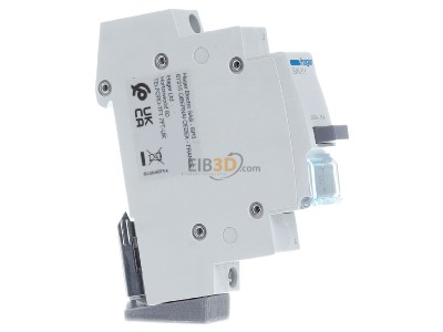 View on the left Hager SVN311 Push button for distribution board 
