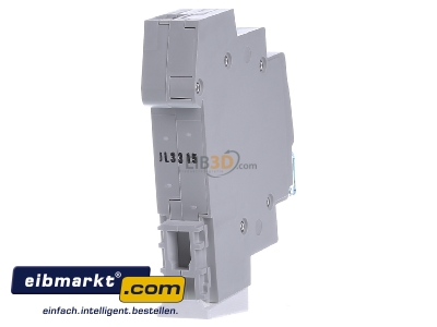 Back view Hager SVN312 Switch for distribution board 16A - 
