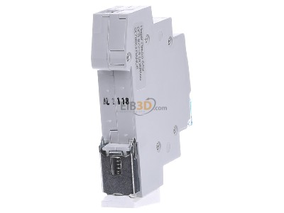 Back view Hager SVN411 Push button for distribution board 

