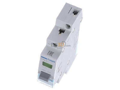 View up front Hager SVN411 Push button for distribution board 
