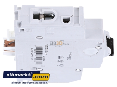 Ansicht oben links ABB Stotz S&J S401E-C40 Leitungsschutzschalter 40A C 1p 