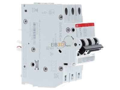 Ansicht links ABB S403E-C16 Leitungsschutzschalter 16A C 3p 