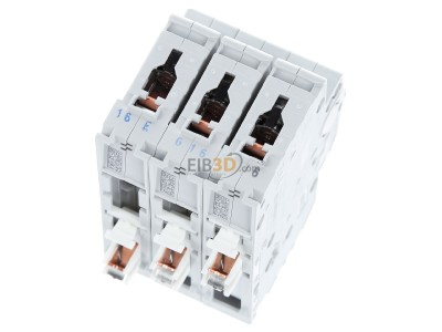 Ansicht oben hinten ABB S403E-C16 Leitungsschutzschalter 16A C 3p 