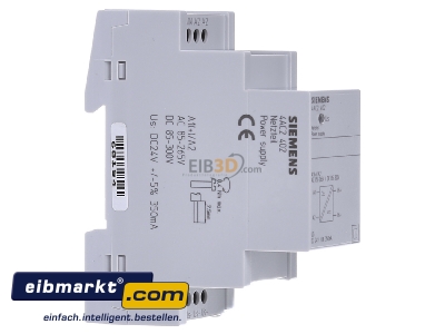 View on the left Siemens Indus.Sector 4AC2402 Bell transformer 24V/0V/0V - 
