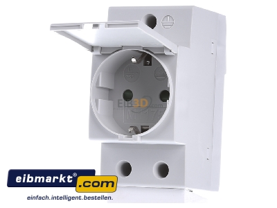 Front view ABB Stotz S&J M1175C Socket outlet for distribution board 

