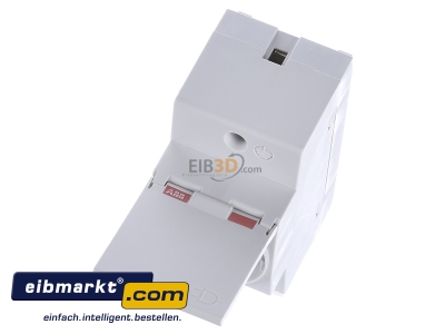 Ansicht oben vorne ABB Stotz S&J M1175C Schuko-Steckdose 