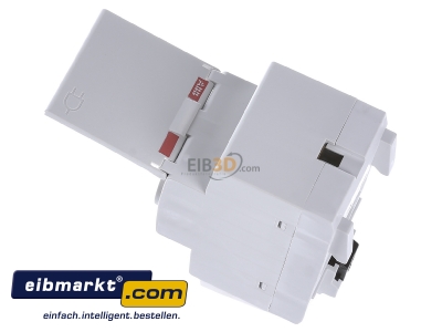 Ansicht oben rechts ABB Stotz S&J M1175C Schuko-Steckdose 
