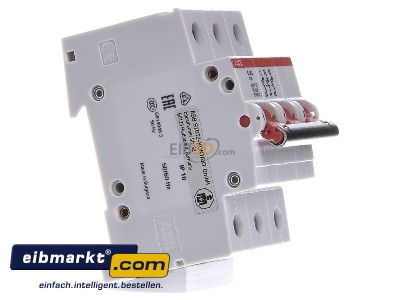 View on the left ABB Stotz S&J 2CDE283001R0040 Switch for distribution board 40A
