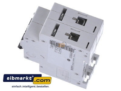 Ansicht oben rechts Eaton (Moeller) FAZ-C10/2-DC Leitungsschutzschalter C 10A DC, 2p 