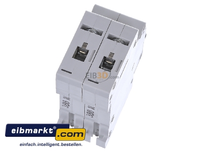 Ansicht oben hinten Eaton (Moeller) FAZ-C10/2-DC Leitungsschutzschalter C 10A DC, 2p 
